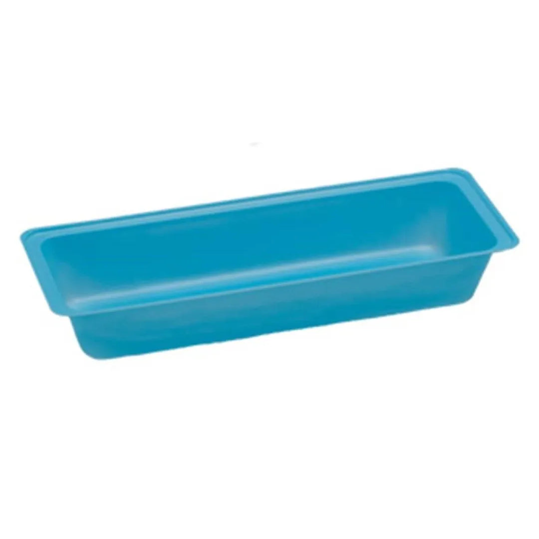 Disposable Blue Rectangular Trays, Pack of 50 for Cosmetic Tattoo Procedures